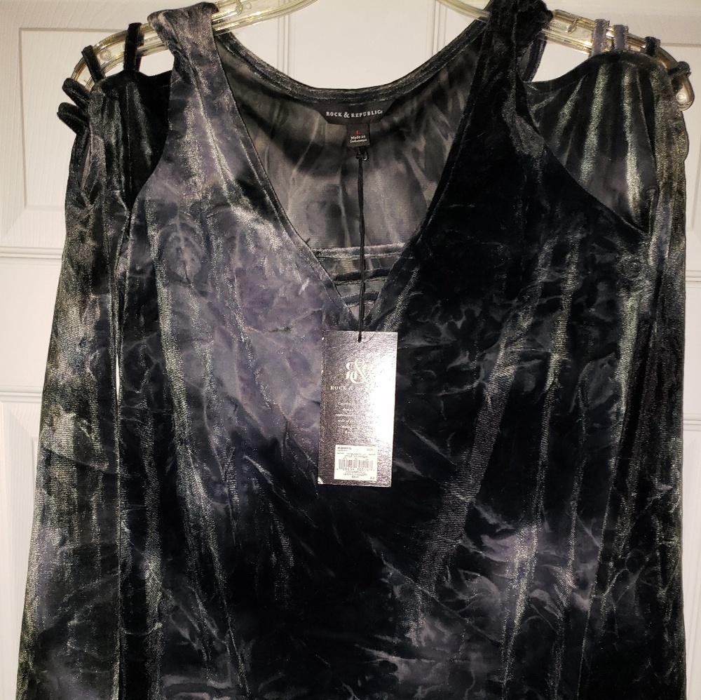 Rock & Republic Velvet Top